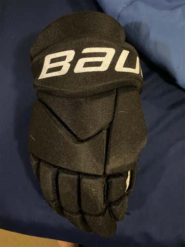 Black Used Bauer 14" Gloves