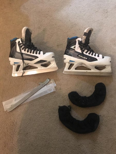 Senior Bauer Reactor 9000 EE (Extra Wide) Size 6 Hockey Goalie Skates