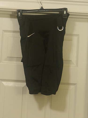 Black Used Youth Small Nike Football Pants