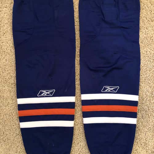 Blue Senior Large Reebok  Socks