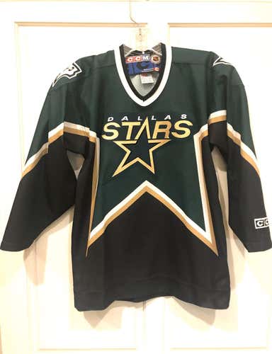 YOUTH Large Dallas Stars CCM Jersey