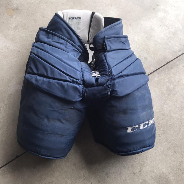 Blue Senior Large CCM HPG Pro Stock Hockey Goalie Pants