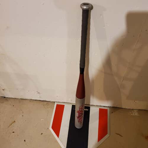 Silver Used 2013 Anderson Alloy Rocketech Bat (-9) 24 oz 33"
