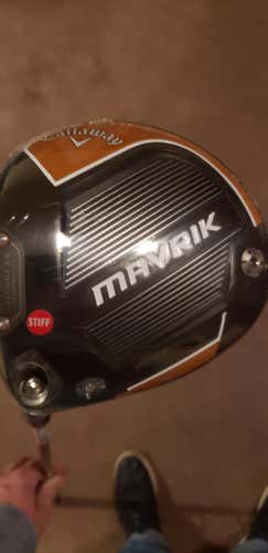 New Callaway Mavrik Max Left Handed Driver Stiff Flex Loft 9