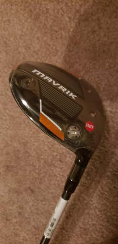 New Callaway Mavrik Max Right Handed 3 Wood Stiff Flex