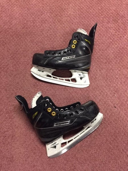 Youth Used Bauer Supreme 160 Hockey Skates D&R (Regular) Size 13