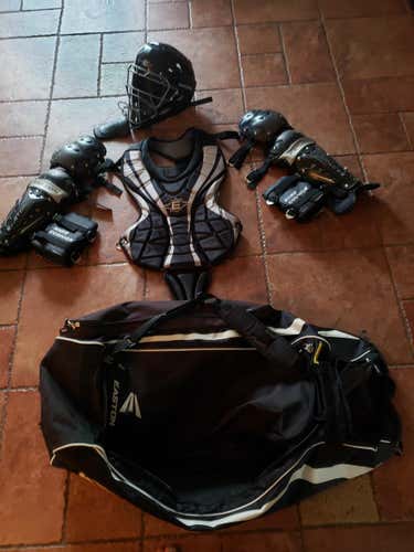 Used Intermediate Easton Catcher's Set