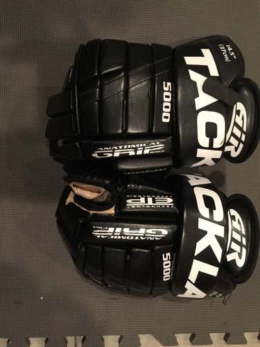 USED PAIR OF  14.5  TAKLA HOCKEY   GLOVES