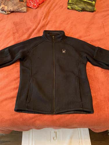 Black Men's Large Spyder Sweatshirt