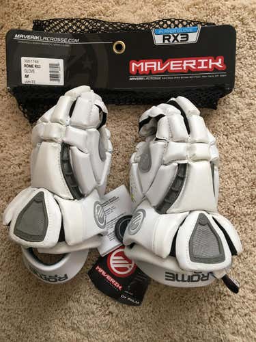 New Maverik Rome RX3 Lacrosse Gloves 12"
