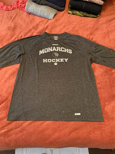 New Hampshire Monarchs Brand New Long Sleeve Speedwick Shirt Size XL