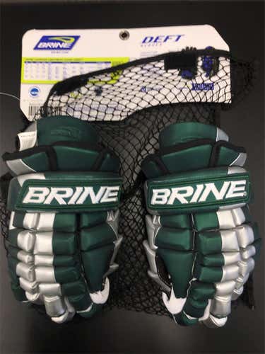 New Forest Green Brine Deft 13" Lacrosse Gloves
