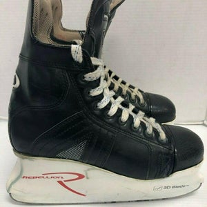 Vintage Rebellion 5500 hockey skates size 3D blades senior 9 ice size sr Sweden