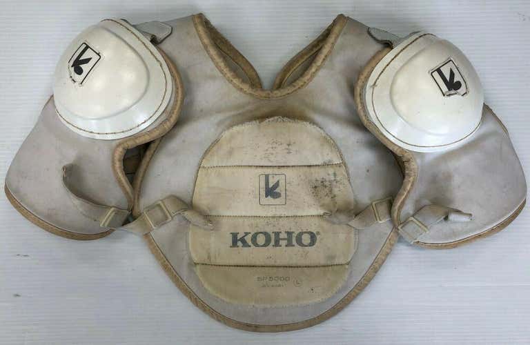 Vintage Rare KOHO SP5000 Large Senior Ice Hockey Player Chest Protector vtg sr