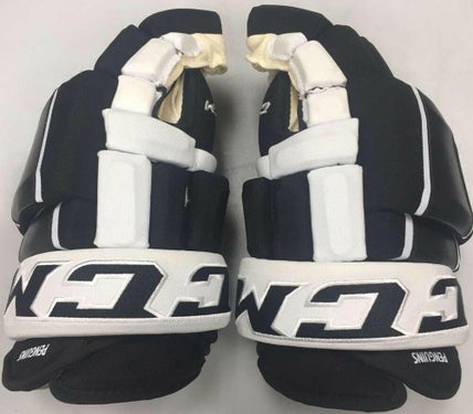 Details about    CCM HG97 Pro Stock Hockey Gloves 14" Carolina Hurricanes