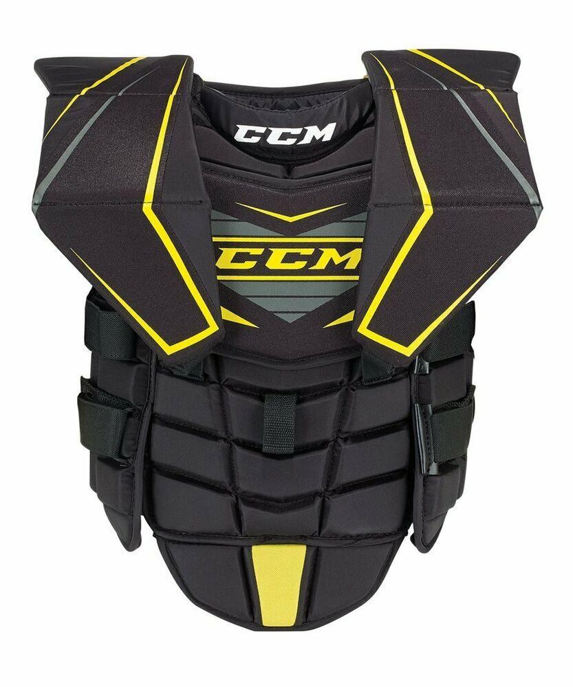 New CCM Premier R1.5 LE Junior Hockey Goalie Chest Arm Protector JR Small/Medium 
