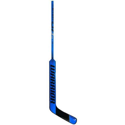 New Warrior Ritual CR3 goalie stick blue MID 24" int LH left intermediate goal