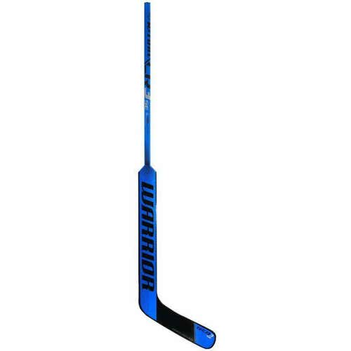 New Warrior Ritual CR3 goal stick blue wedge Sr 25" LH left senior hockey goalie