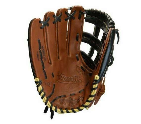 New Rawlings Sandlot Outfield Slowpitch Glove 14" LHT Softball S1400H Brown mitt