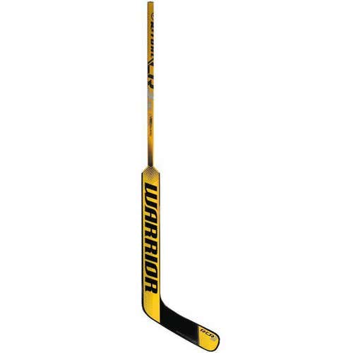 New Warrior Ritual CR3 goal stick yellow twist 26" left LH senior hockey goalie