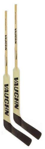 2 Vaughn XF 1100 goalie stick standard senior left 24" LH lt foam core Sr hockey