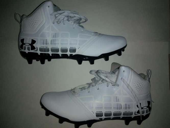White Men's New Adult 11 (Women's 12) Under Armour