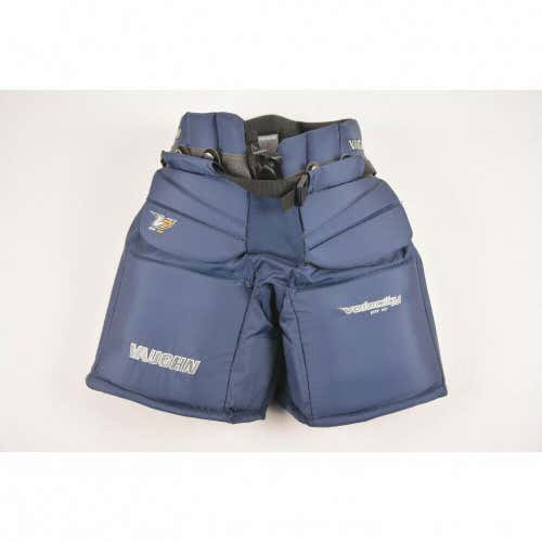 New Vaughn V7 XF ice hockey goalie pants Int medium 26" intermediate navy blue