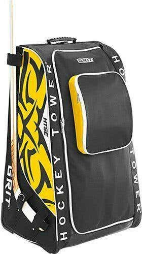 New GRIT HTSE ice hockey tower stand bag 36" Yellow Boston senior equipment