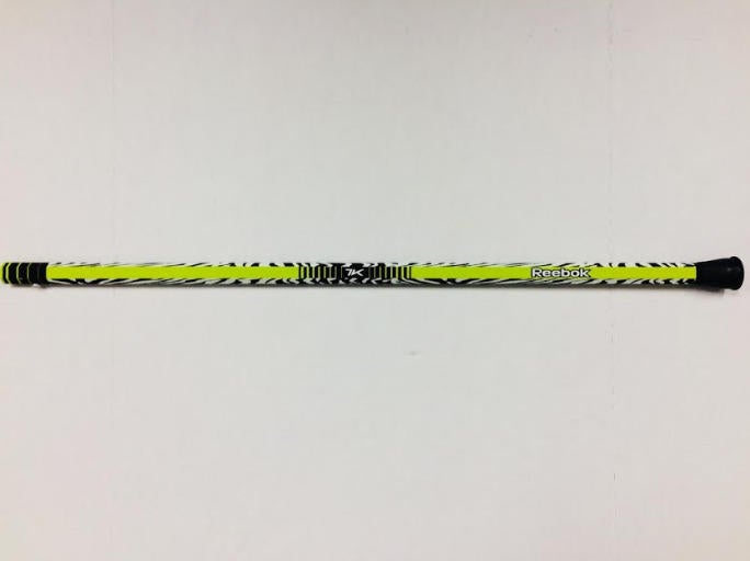 New Reebok 10K O-Tech box lacrosse shaft 32" Lime/Black lax 5.0.5 retail $135 