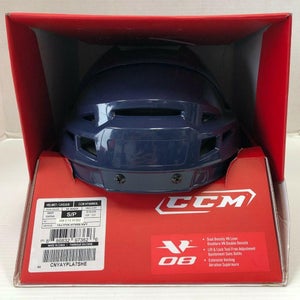 New CCM V08 Olympic Pro Stock/Retu​rn Navy size Small Europe ice hockey helmet