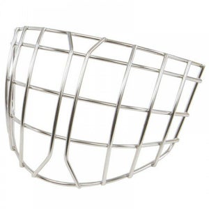 Vaughn 7500 straight bar replacement goalie cage junior Jr hockey certified mask