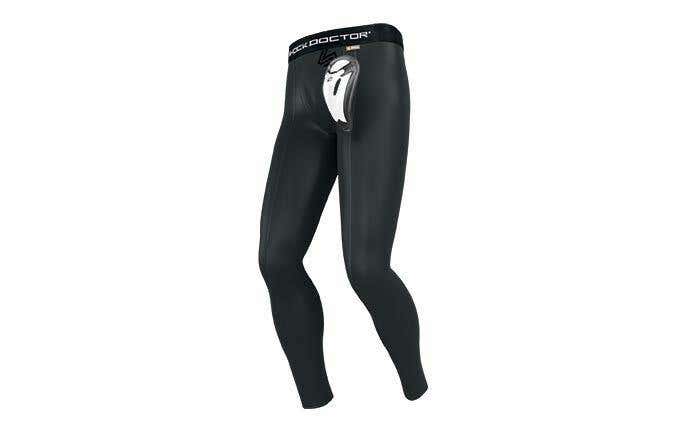 New Shock Doctor 230 Core compression legging with bio-flex cup Adult XXL