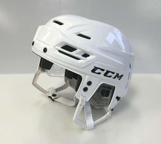 New CCM Resistance 100 Olympics Pro Stock/Return small S ice hockey helmet white