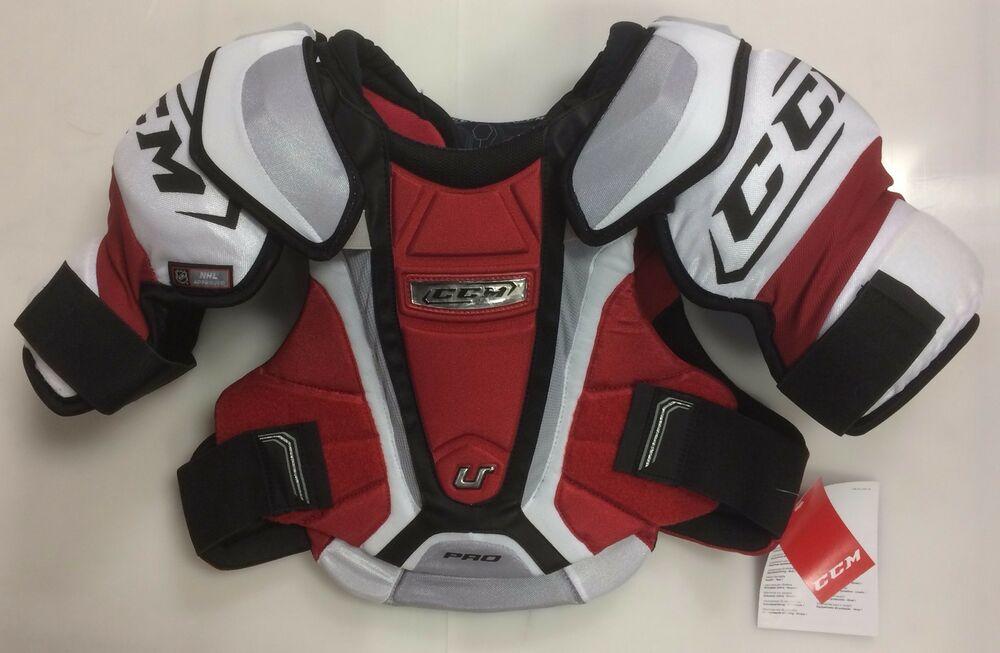 New CCM U+ Pro Stock NHL chest/shoulder pads Sr. small size senior S