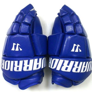 New Warrior Fatboy box lacrosse goalie gloves 14" royal Lax indoor senior goal
