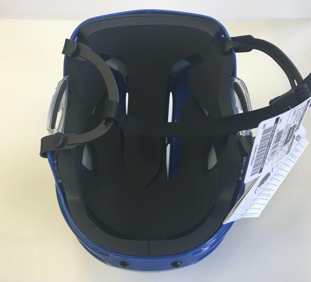 New Reebok 11K Olympics Pro Stock/Return size small ice hockey helmet navy blue 