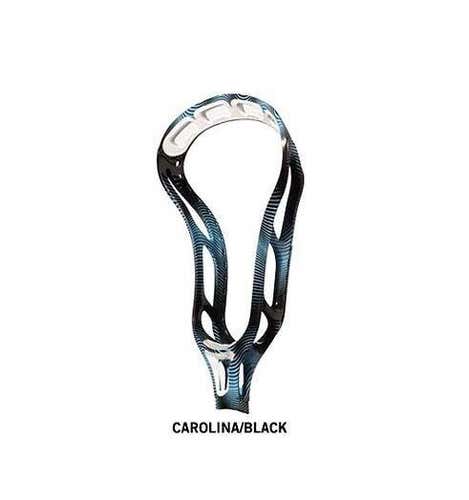 New Reebok Lax 10K lacrosse head unstrung in Blue/Black 5.0.5 brand retails $105