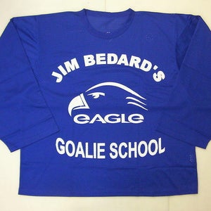 New Eagle ice hockey goalie jersey royal blue adult XL Sr. mens senior men goal