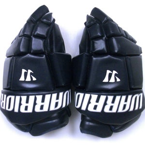 New Warrior Fatboy box lacrosse goalie gloves 12" navy Lax indoor junior goal