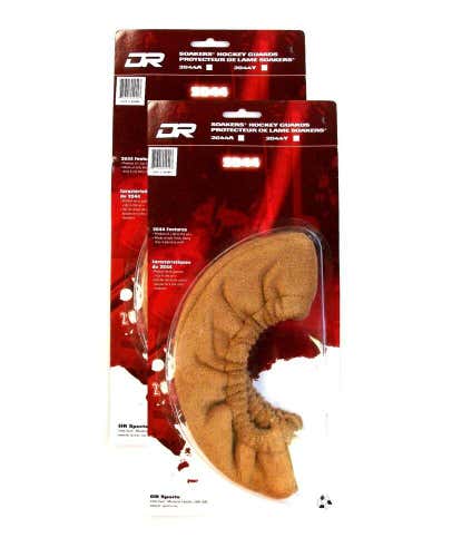2 New DR 2044 Soakers ice skate blade guards for skates adult brown senior cover