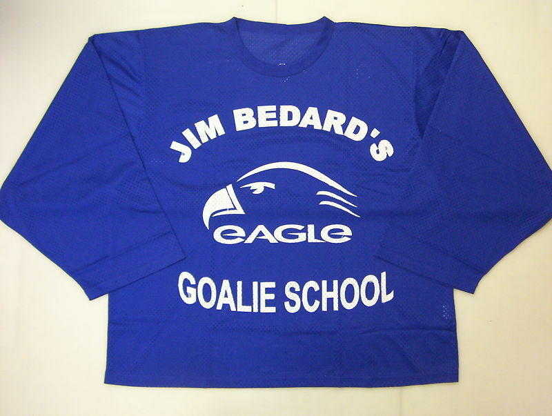 New Eagle ice hockey goalie jersey royal blue adult XXL Sr. mens senior men goal