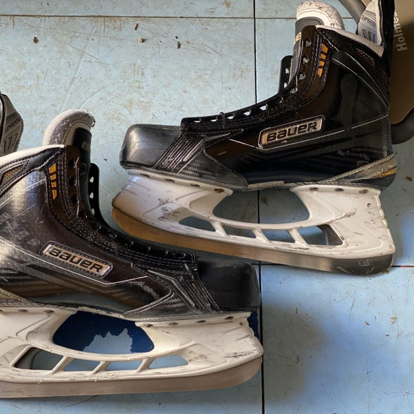 Used Bauer Supreme MX3 Pro C&N (Narrow) Pro Stock Size 7.5 Hockey Skates