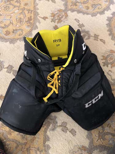 Black Senior Small CCM Premier R1.9  Hockey Goalie Pants