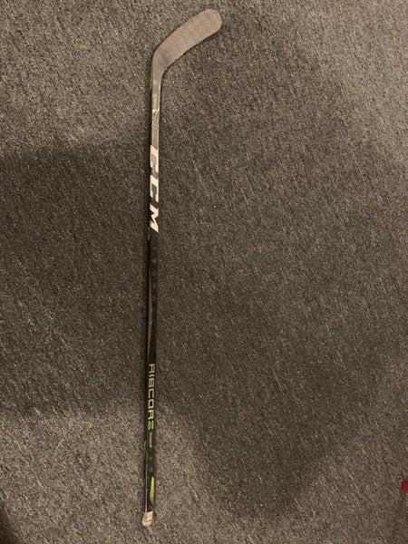 Used Senior CCM Right Handed RibCor Trigger2 PMT Hockey Stick Heel Pro Stock