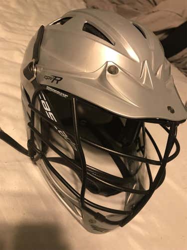 Gray Used Player Cascade CPV-R Helmet