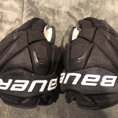 Black Used Bauer Vapor APX2 Pro 13"  Gloves