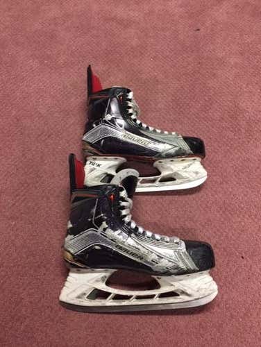 Senior Used Bauer Vapor 1X Hockey Skates D&R (Regular) Size 10
