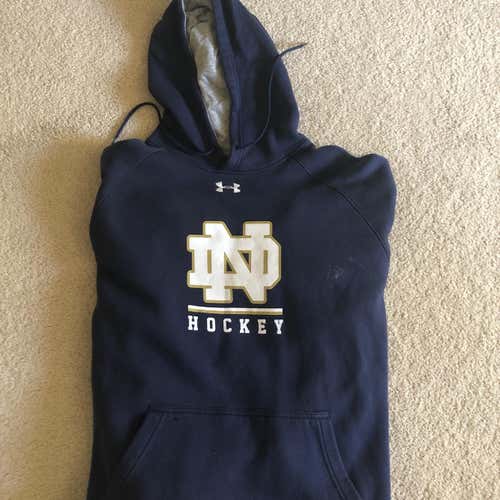 ND Hockey Team Issued Under Armour Hoodie