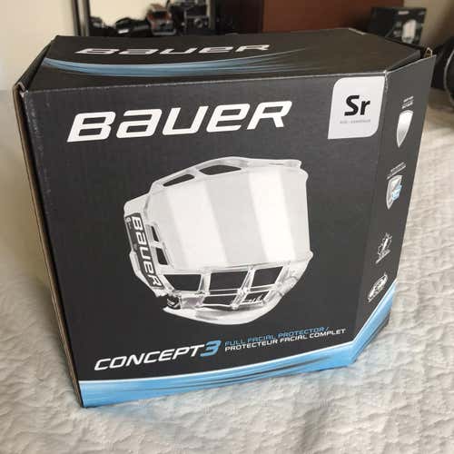 New  Bauer Concept 3 Full Shield Shield