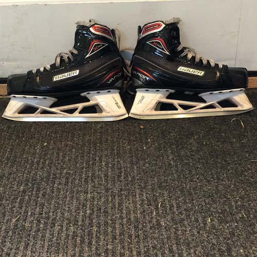 Senior Bauer Vapor X700 D&R (Regular)  Size 8.5 Hockey Goalie Skates